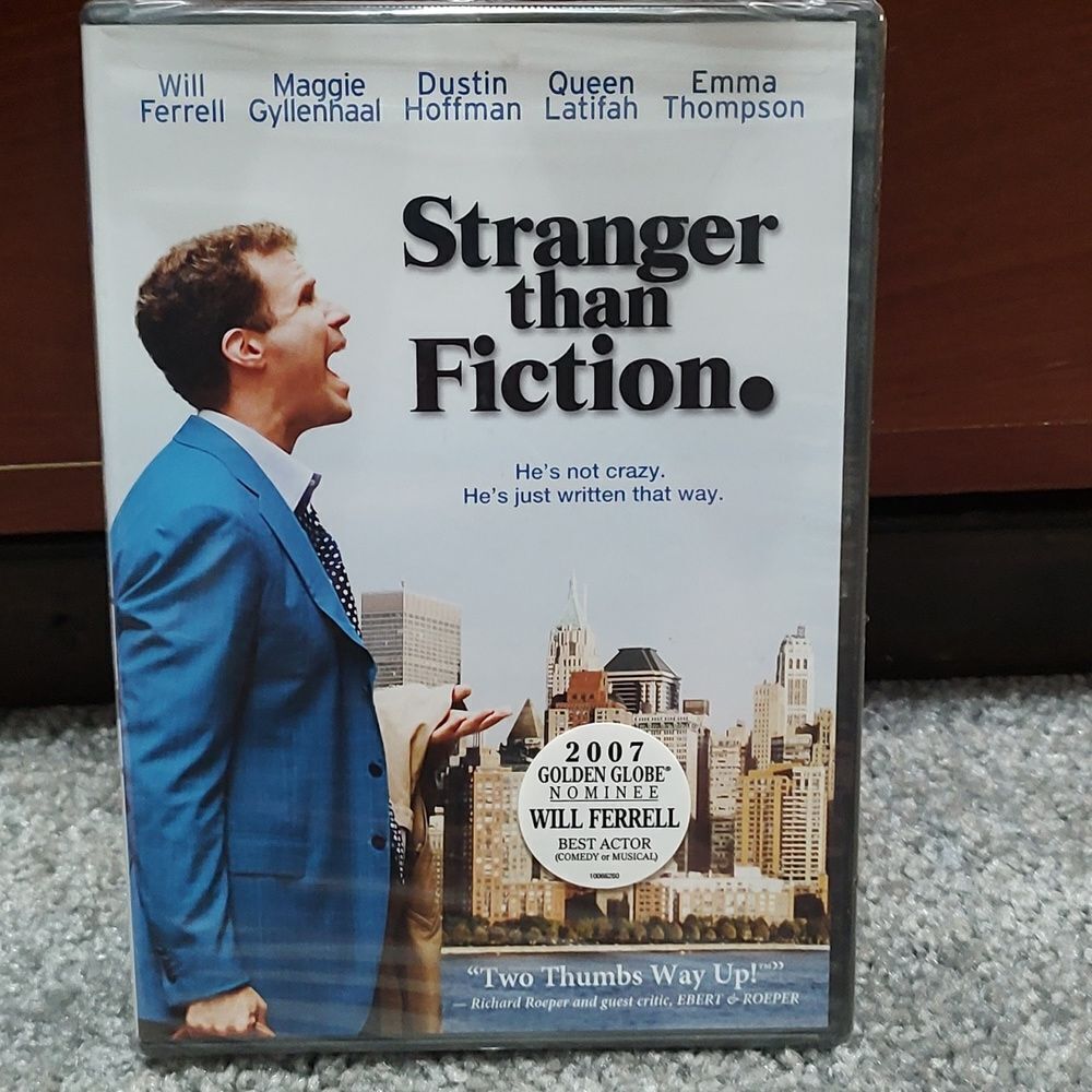 Stranger than Fiction DVD 2006 Will Ferrell Queen Latifa NEW Sealed